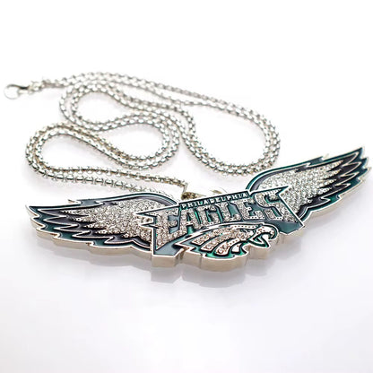 Fly Eagles Pendant Necklace