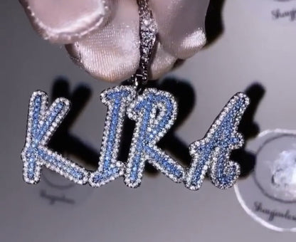 Blue Ice | Custom Nameplate