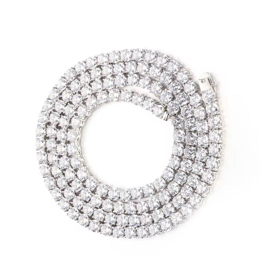 diamond tennis necklace