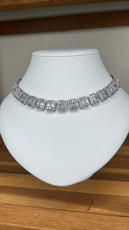 10MM Baguette Square Link Chain