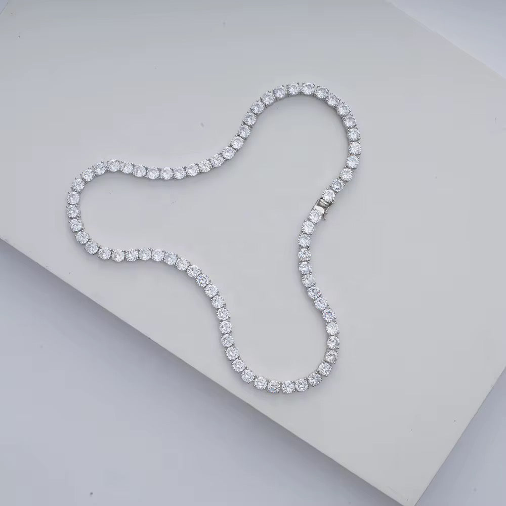 diamond tennis necklace