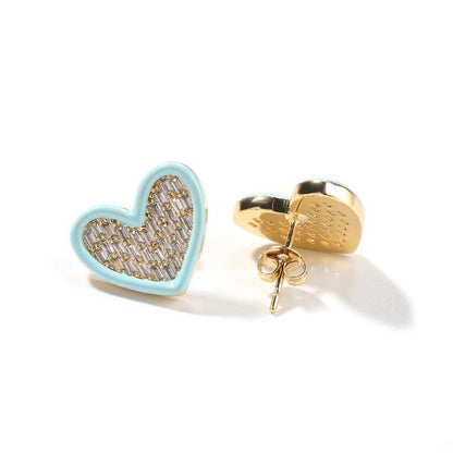 Barbie Earrings Heart Shape