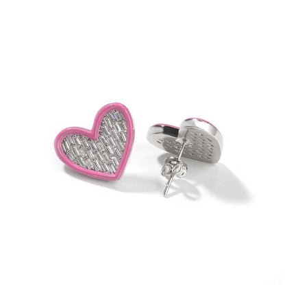 Barbie Earrings Heart Shape