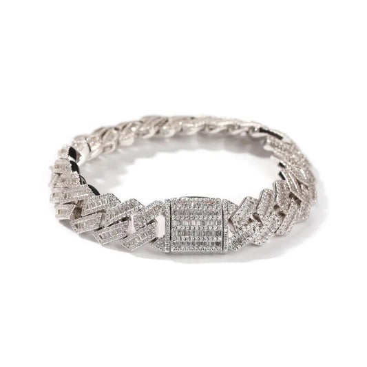 9mm Cuban Iced Bracelet