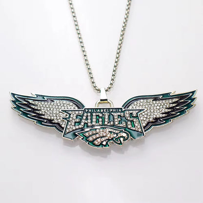 Fly Eagles Pendant Necklace