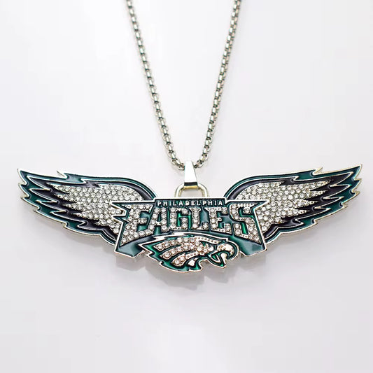 Fly Eagles Pendant Necklace