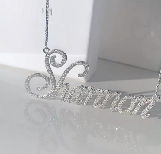 925 Sterling Silver Classy Custom Necklace