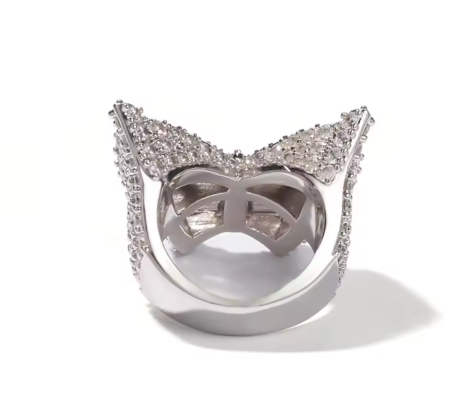 butterfly iced ring