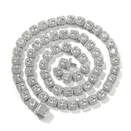 7mm Classy Ice Necklace