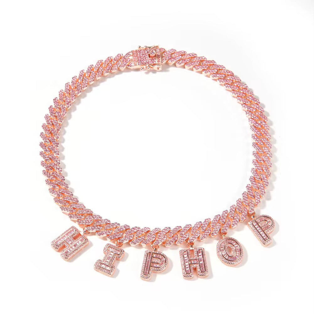 glam custom necklace