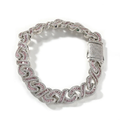 Infinity link bracelet