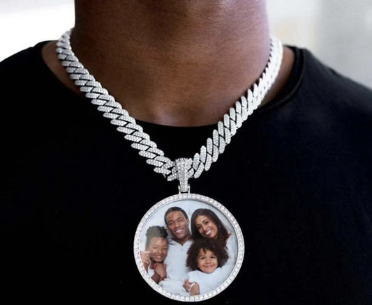 Large Photo Necklace